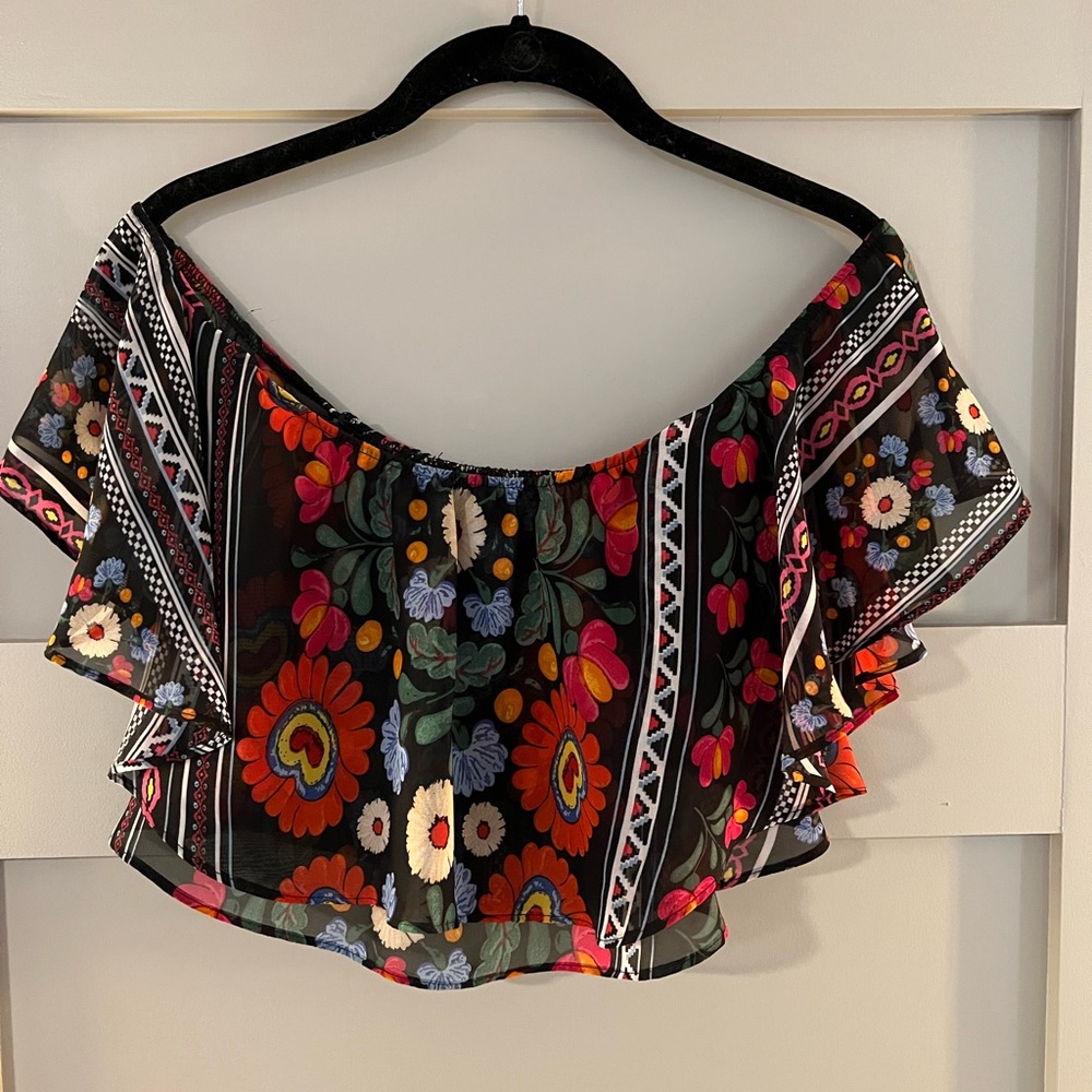 Show Me Your Mumu Crop Top Size S